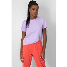 Champion T-shirts Champion Script Logo T-shirt Dame Lilla