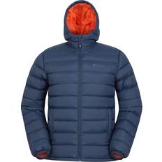 Mountain warehouse Mens Seasons II Padded Jacket Navy Nylon