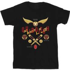 Clothing Harry Potter Quidditch Golden Snitch T-Shirt Black