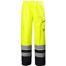 5XL Work Pants Uc-Me Shell Pant - Hi Vis Yellow/Ebony