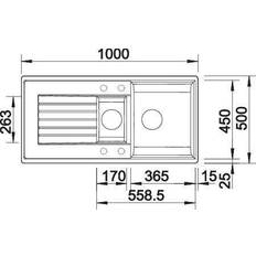 Blanco ZIA 6 S Vendbar Vask