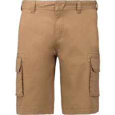 Elastan / Lycra / Spandex - Unisex Shorts Kariban Multi-Pocket Shorts Camel 38R