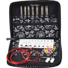 ChiaoGoo 7500-L TWIST Red Lace Interchangeable Knitting Needle 5 in. Tip Set Large
