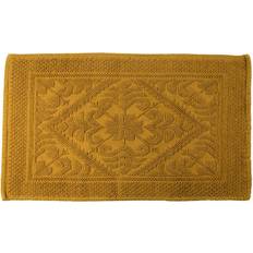 Arancione Accessori per Vasca da Bagno e Doccia Allure Jacquard Cotton Bath Mat - Turmeric