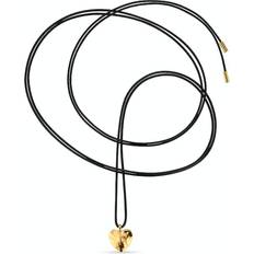 Jane Kønig Halsband Jane Kønig Bruised Heart String Förgyllt-Silver Sterling 925 1750 mm