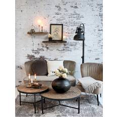 Chic Antique Lammeskind Imiteret Hvid Hvid cm