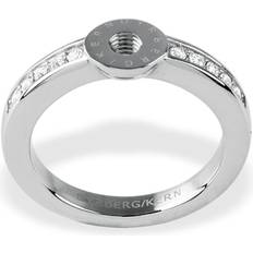 Kristall Ringar Dyrberg/Kern Ring Compliments 4 Silver - Crystal