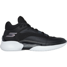 Skechers Men Basketball Shoes Skechers Men's SKX RESAGRIP Basketball Black/White Synthetic/Textile/Metal Hyper Burst Black/White