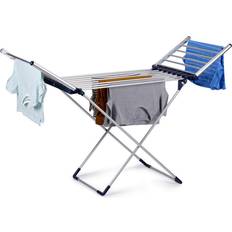 Dirt Devil Wäscheständer beheizbar 24299 grau Aluminium