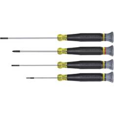 Klein Tools 85613 4 Precision Screwdriver Set Rotating