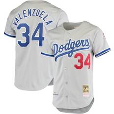 Dodgers jersey Mitchell & Ness Men's Fernando Valenzuela Los Angeles Dodgers Road 1981 Authentic Jersey
