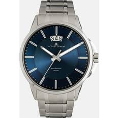 Jacques Lemans Klockor Jacques Lemans Sidney herrklocka, stål/blå 42mm