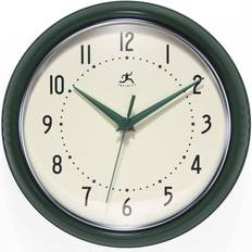 Clocks Infinity Instruments Retro Round Hunter Wall Clock