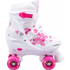 ABEC-3 Rulleskøyter Roces Quaddy 3.0 Jr - White/Pink