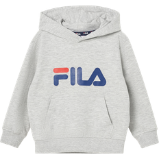 98/104 Hettegensere Fila Hettegenser Bajone Classic Logo Hoody Grå 122/128