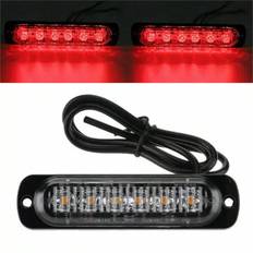 Shein Red LED Strobe Light - Emergency Hazard Beacon Caution Warning Strobe Lights