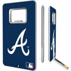 Memory Cards & USB Flash Drives Keyscaper Atlanta Braves 32GB Solid Design Credit Card USB Drive with Bottle Opener