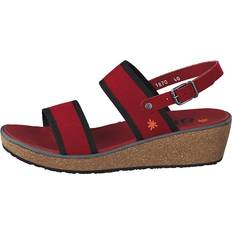 ART Tofflor & Sandaler ART Capri Red, Female, Skor, Sandaler och Tofflor, sandaler, Brun/Röd