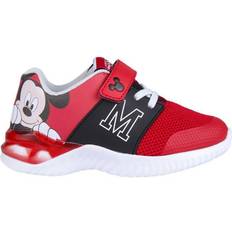 Turnschuhe mit LED Mickey Mouse Rot