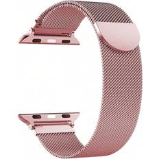 Men smart watch Shein 1 Piece Apple Classic Men Women Metal Mesh Sports Strap Compatible With Apple Watch Band 45mm Ultra2 38mm 40mm 41mm
