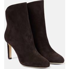 Jimmy Choo Brown Boots Jimmy Choo Karter suede leather ankle boots brown