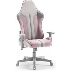 Gaming Chairs X-Rocker Mysa PC Gaming Chair Gray/Pink/Gray Base