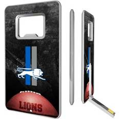 Memory Cards & USB Flash Drives Keyscaper Detroit Lions 32GB Legendary Design Credit Card USB Drive with Bottle Opener