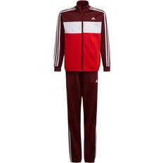 adidas Essentials Trainingsanzug Jungen rot