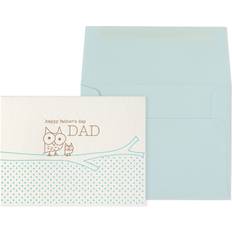 Owl and Kid Father's Day Card