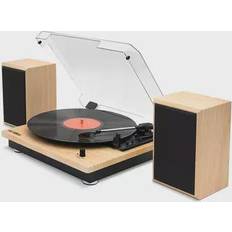 Natural Turntables Victrola Montauk Bluetooth Turntable System, Natural