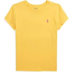 Polo Tops Polo Ralph Lauren Girls T-Shirt Chrome Yellow W/ Bright Pink yr yr