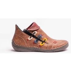 Plys Ankelstøvler Rieker Womens Ankle Boots Brown-38