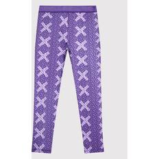 Kenzo Barnkläder Kenzo Kenzo Kids Leggings K14218 Violett Slim Fit 12A