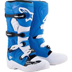 Blå Motorcykelstøvler Alpinestars Tech 5 - Blå/Hvid