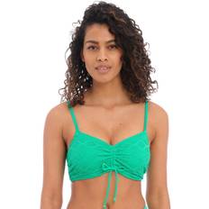 Polyamide Bikini Tops Freya Sundance Concealed Underwire Bralette Bikini Top 4000,34E,Jade