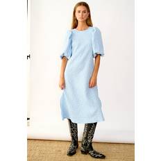 Reno Pastis Long Dress Light Blue