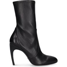 Man - Ruime Pasvorm Enkellaarzen Stuart Weitzman LUXECURVE STRETCH BOOTIE, Shoes, BLACK, STRETCH NAPPA