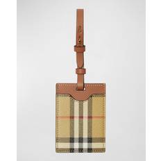 Beige Rejsetilbehør Burberry Dame Beige ONE SIZE Læder Bagagemærke
