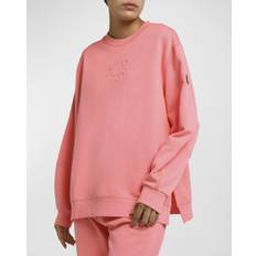 Moncler Tröjor Moncler Embossed Logo Cotton Sweatshirt