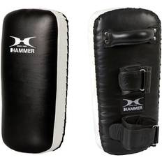 Mittser Hammer Hammer Boxing Thai Pad, Leather, Black/White, One Piece, Mitts