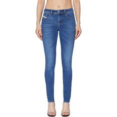 Diesel Damen Jeans Diesel Damen Jeans 2017 SLANDY 09C21 Super Skinny Fit blue