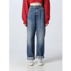 Gold - Women Trousers & Shorts GOLDEN GOOSE Jeans Woman colour Denim Denim