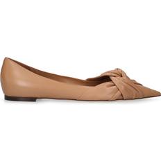 Jimmy Choo 42 ½ Lave sko Jimmy Choo Hedera Leather Ballet Flats - Beige