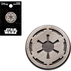 Silver Plated Brooches Star Wars Empire Logo Pewter Lapel Pin