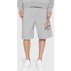 Moncler L Shorts Moncler Archivio Creativo Sweat Shorts Hellgrau