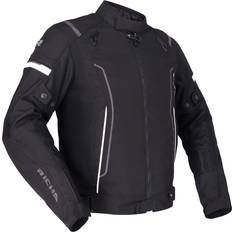 Richa Accesorios de Motocicleta Richa Airstream 3, chaqueta textil impermeable color: Negro/Blanco tamaño: Hombre