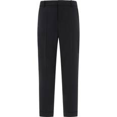Balmain Kläder Balmain Tailored Wool Straight Pants - Svart