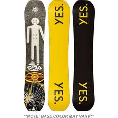 Yes Yes Dicey Snowboard Grey Grey/Yellow/Black