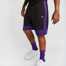 New Era Housut & Shortsit New Era NBA Colour Block Shorts Los Angeles Lakers Black/ True Purple