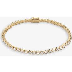 Monica Vinader Diamond Bracelets Monica Vinader Diamond Tennis Bracelet, Gold